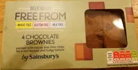 4 chocolat brownies