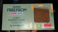 Free from oat flapjacks