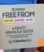Fruity granola slices