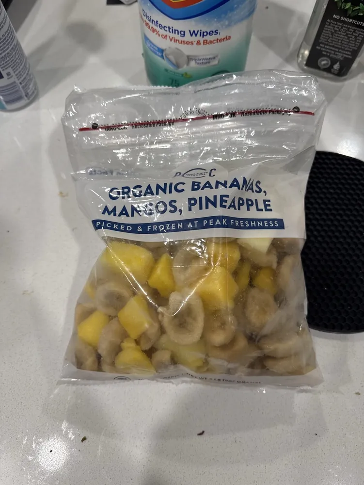 Organic Bananas, Mangos, Pineapple