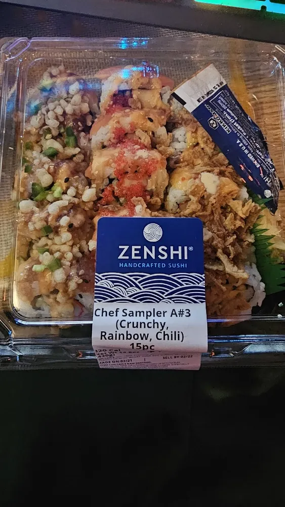 Chef Sampler - Crunch, Rainbow, And Chili