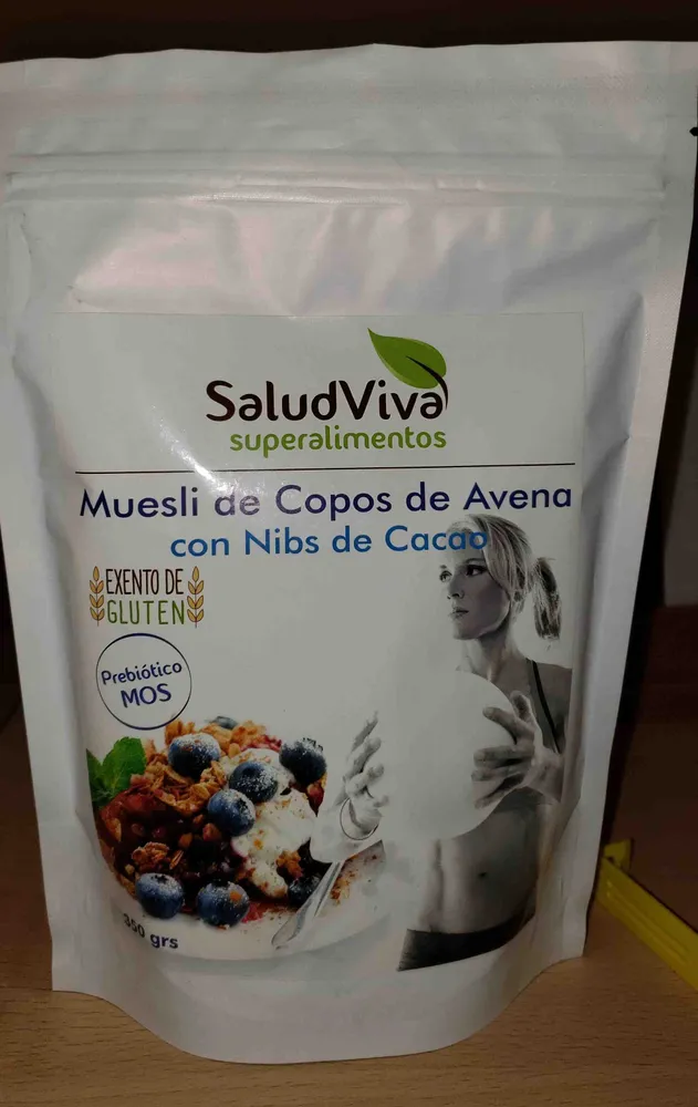 muesli de copos de avena