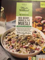 Muesli red berry Mango Fig