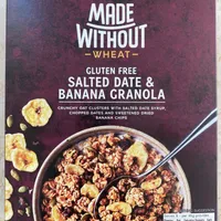 Gluten free Salted Date & Banana Granola