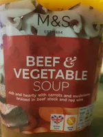 Beef and vegetable soup