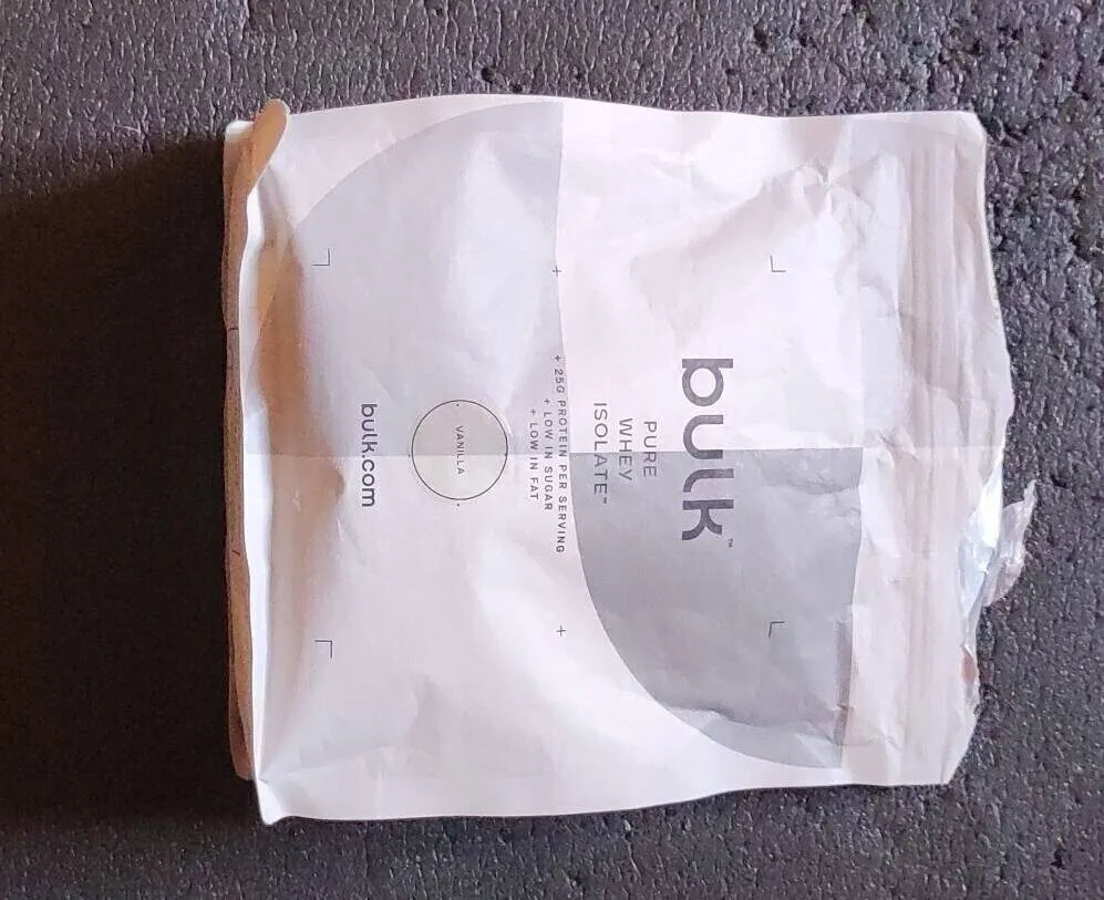 Protéines bulk isolate