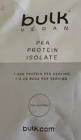 Isolat de protéines de pois