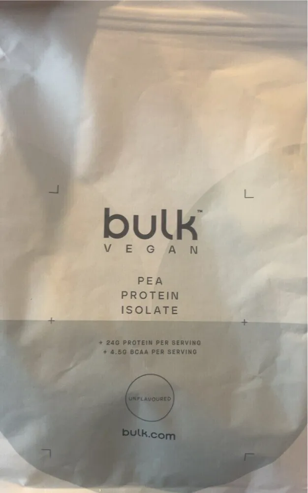 Bulk protéines de pois