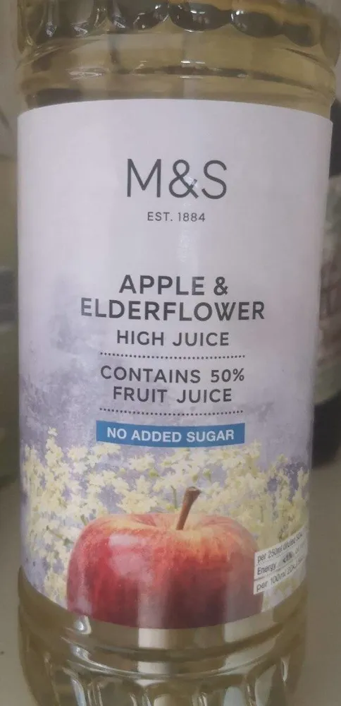 Apple & Elderflower High Juice