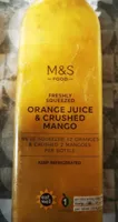 M&S Freshly Squeezed Orange Juice and Crushed Mango