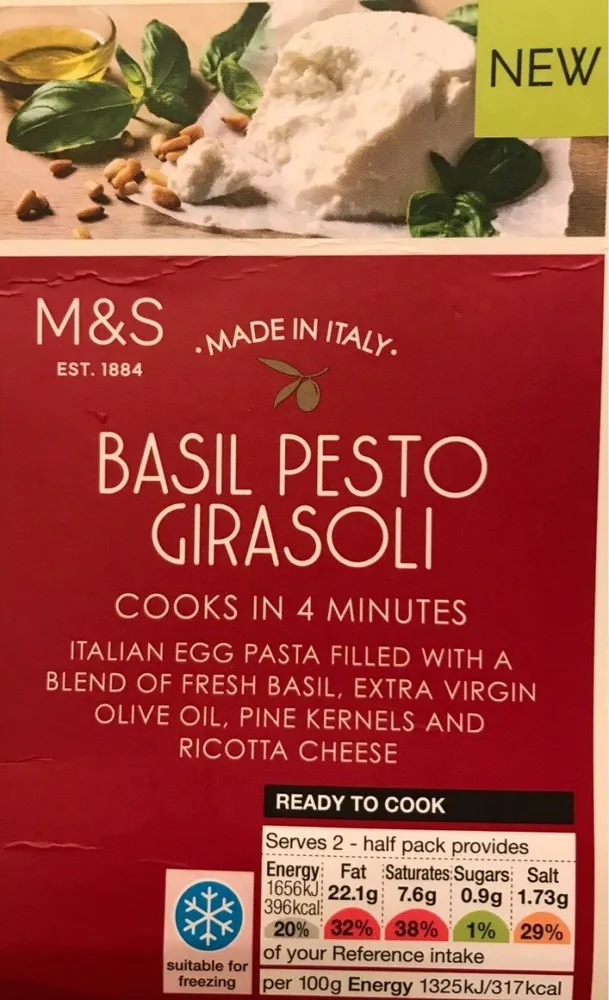 Basilic pesto girasoli