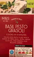 Basilic pesto girasoli