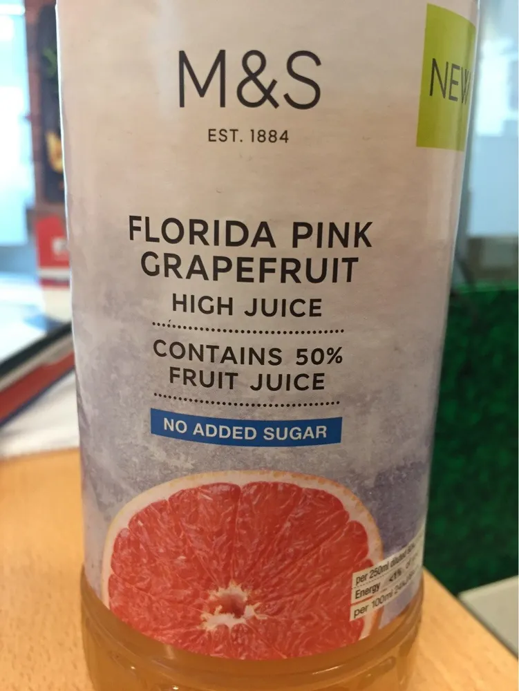 Florida pink grapefruit