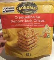 Pepper jack crisps