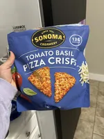 Tomato Basil Pizza Crisps