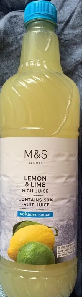 Lemon & lime hight juice