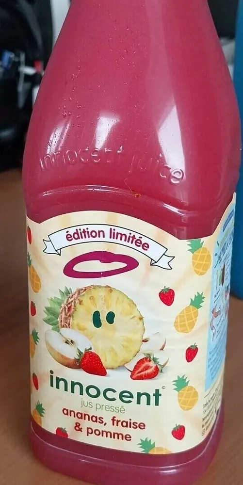 Innocent ananas fraise & pomme