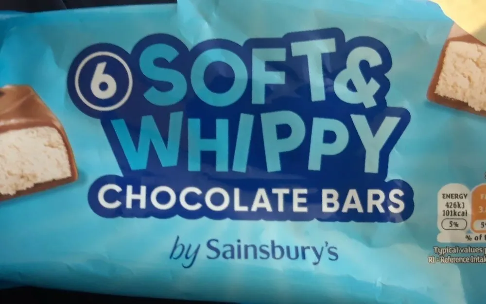Soft and whippy chocolate bars
