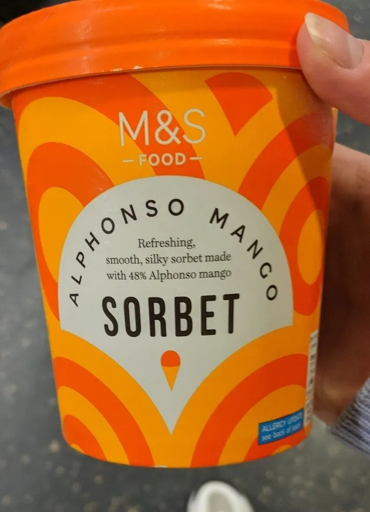 M&S -FOOD- HONSO ALPH Refreshing, MANGO smooth, si