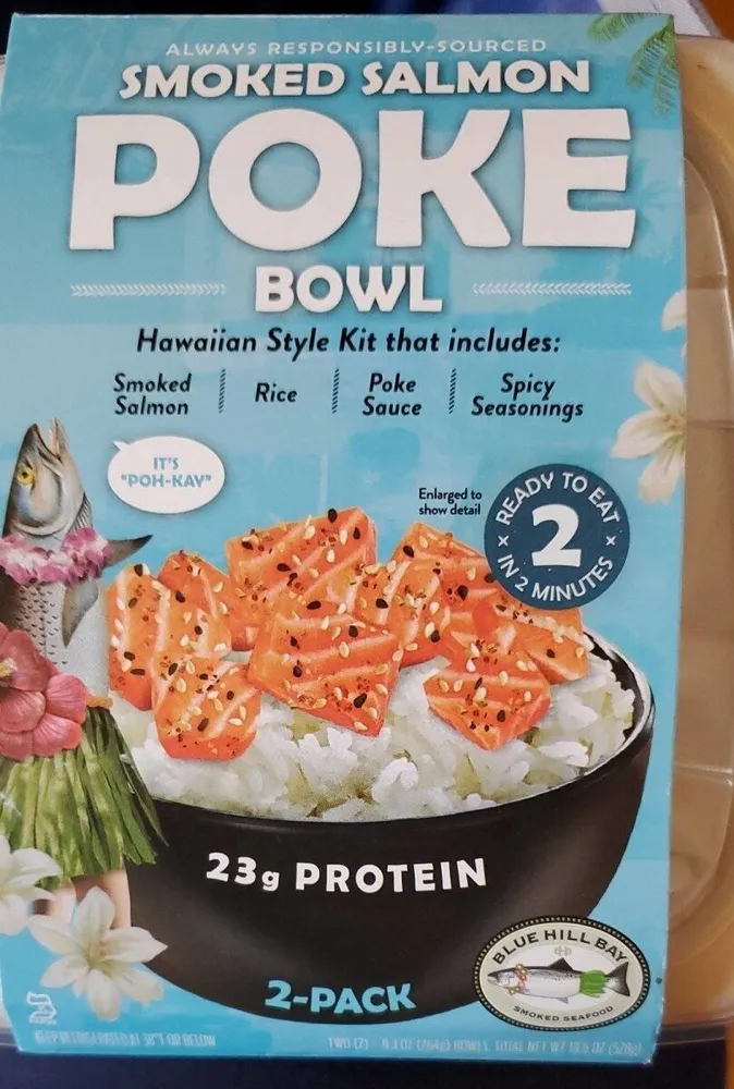 Smoked Salmon Poke bowl