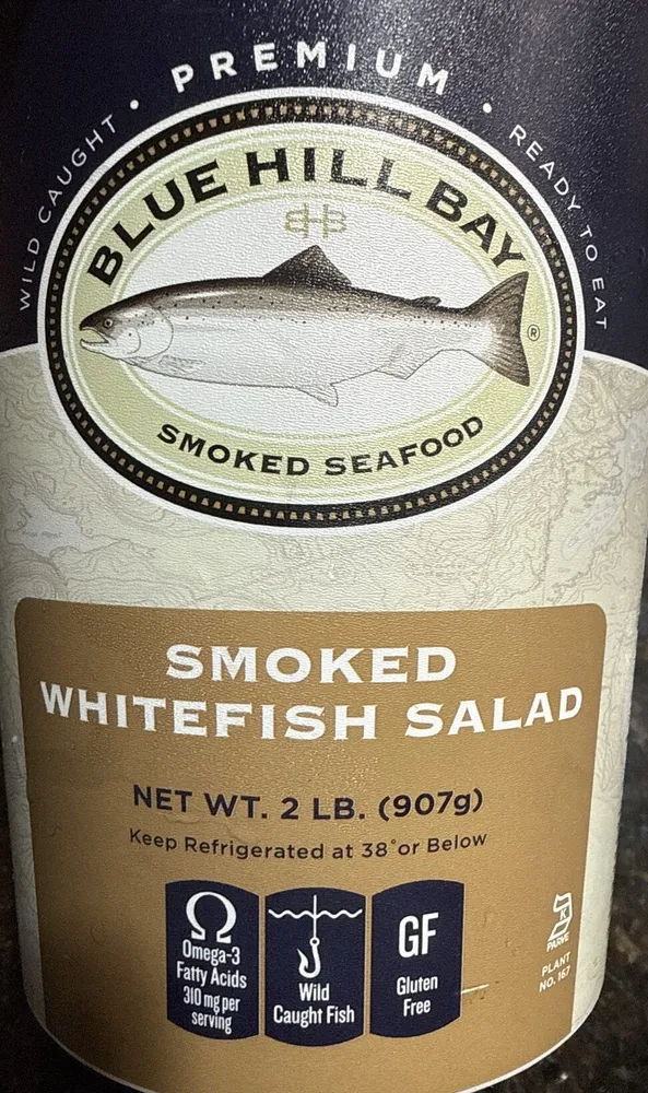 Smoked whitefish salad