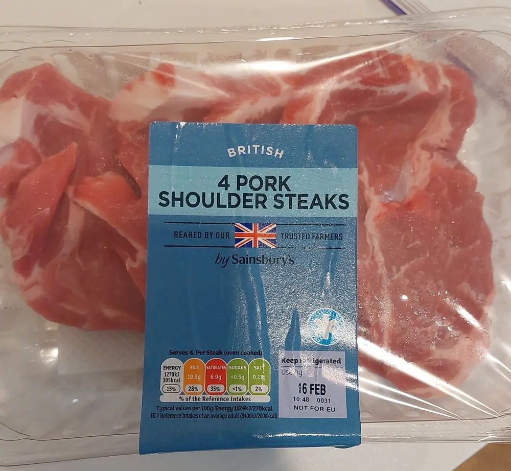 Pork Shoulder Steaks