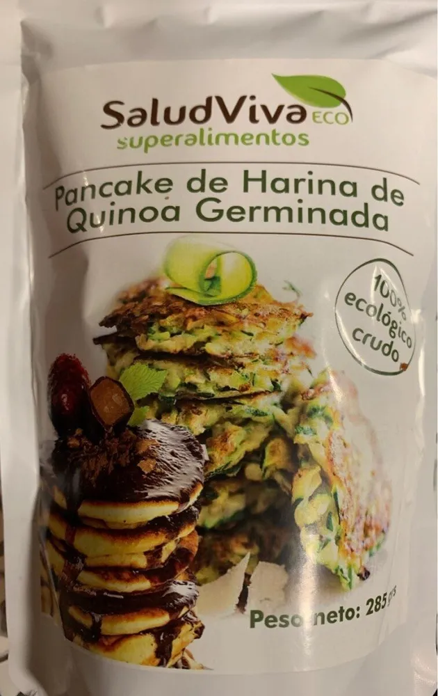 PANCAKE HARINA DE QUINOA GERMINADA