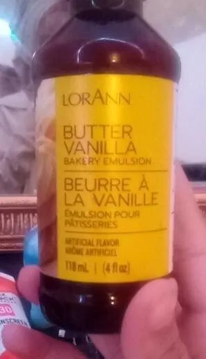 Butter vanilla bakery emulision