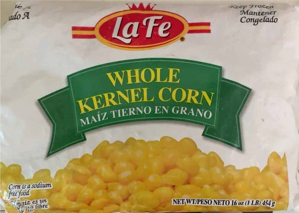 Whole kernel corn