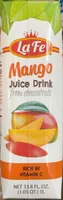 Mango juice drink