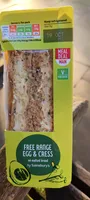 Free Range Egg & Cress on Malted Bread
