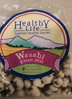 Wasabi green peas