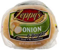 Zeppy's bagels onion