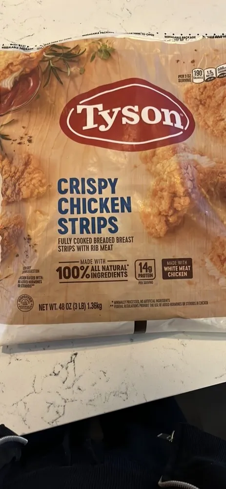 CRISPY CHICKEN STRIPS