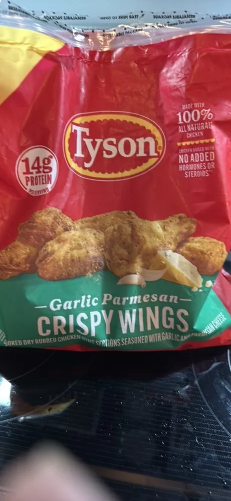 Garlic Parmesan Crispy Wings
