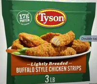 Lightly Breaded Buffalo Style Chicken Strips