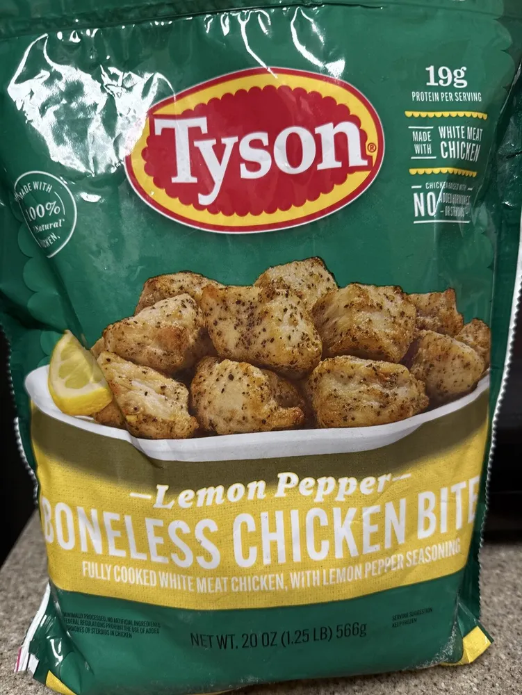 Lemon Pepper Boneless Chicken Bites