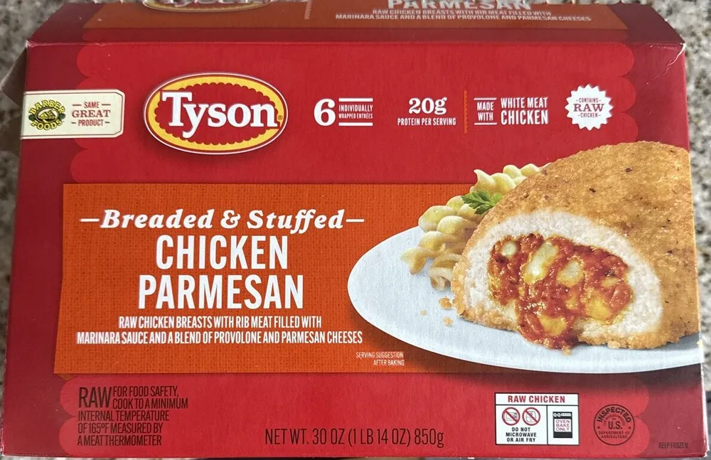 Breaded & Stuffed Chicken Parmesan