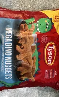 Mega Dino Nuggets 25 servings per bag