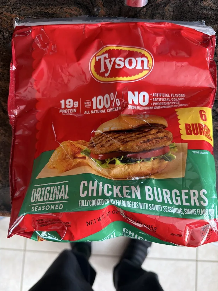 CHICKEN BURGERS