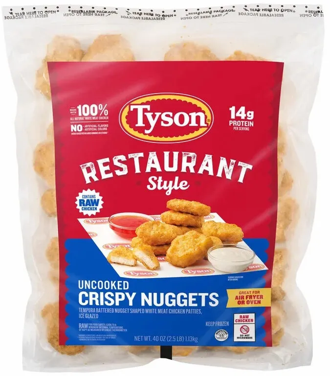 UNCOOKED CRISPY NUGGETS