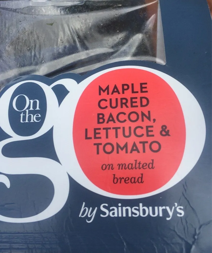 BLT on malted bread