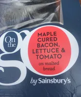 BLT on malted bread