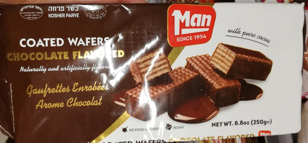 Gaufrettes Enrobées Man