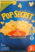 Extra Butter Natural Flavor Popcorn