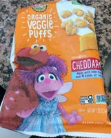 Organic Veggie Puffs Cheddar