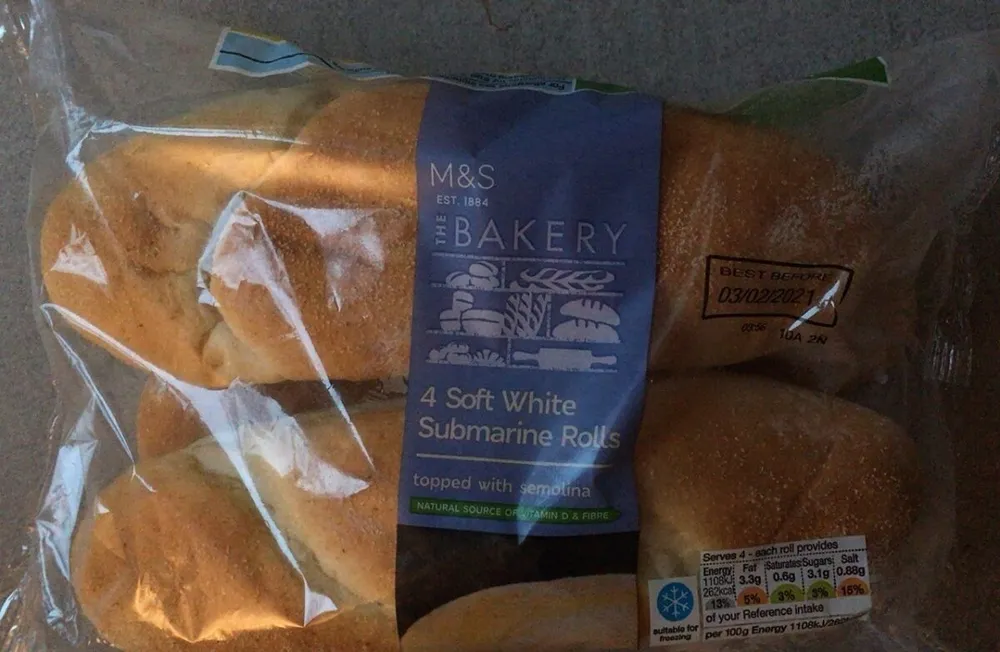 White Submarine Rolls