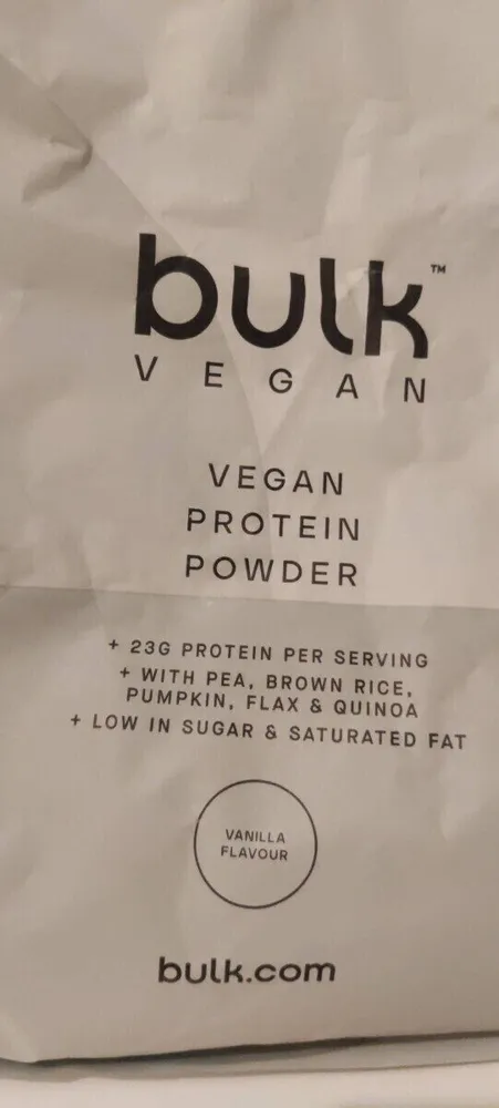 Vegan protein powder
