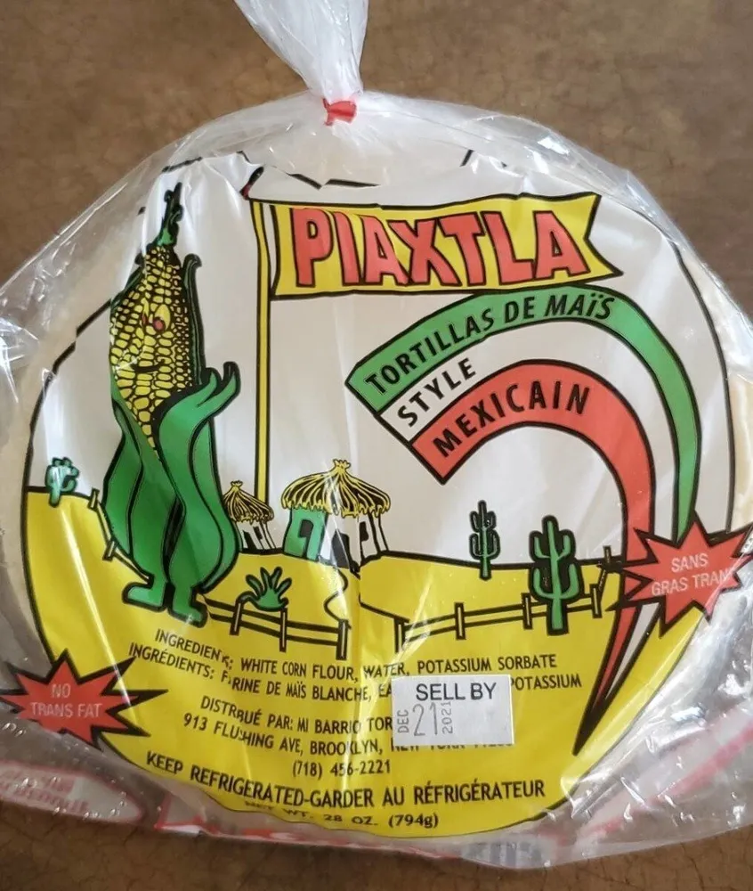 Tortillas de maïs