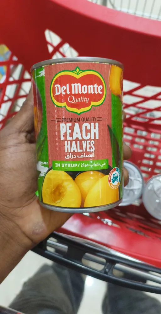 Peach Halves in Syrup